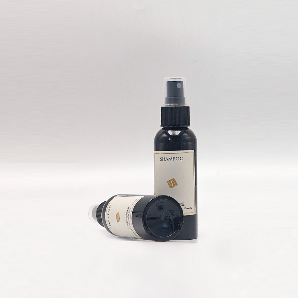 Black PET Spray Bottle Empty Cosmetic Container For Toner Mist Skincare Liquid - Imagem 3