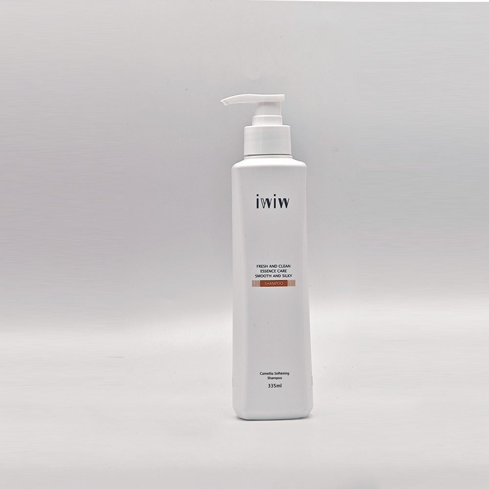 Matte White Square Pump Bottles | Minimalist Personal Care Packaging - Image 3