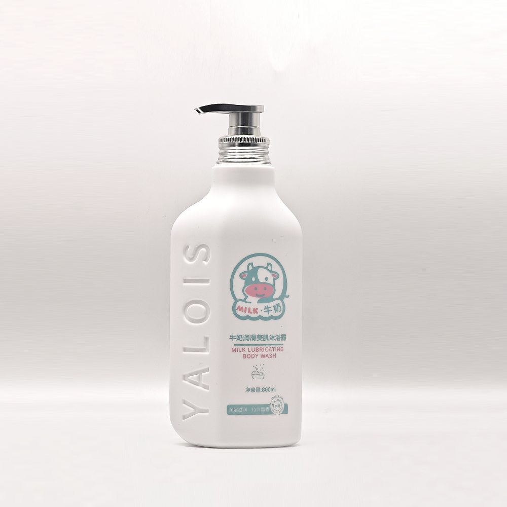 White Curved Round Pump Bottles | Gentle‑style Daily Care Packaging — изображение 4