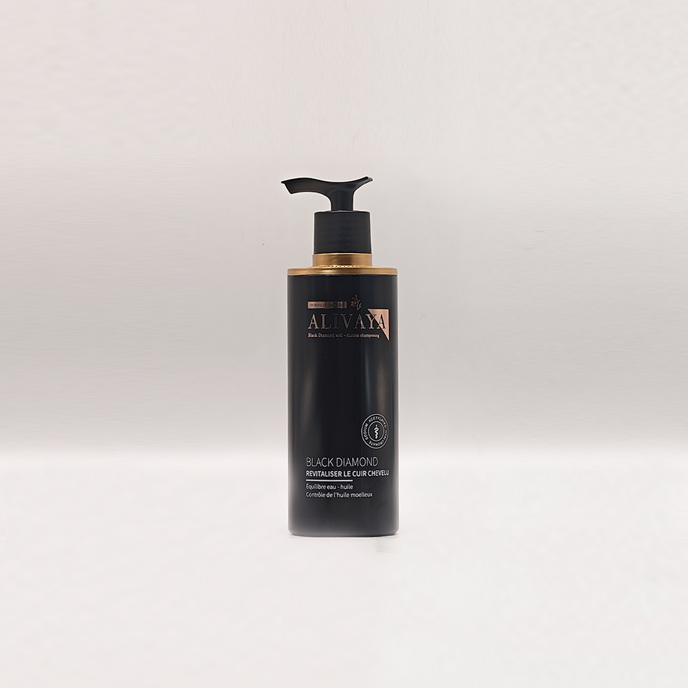 Black Cylindrical Pump Bottles | Sleek All‑Black Personal‑Care Containers - Imagem 4