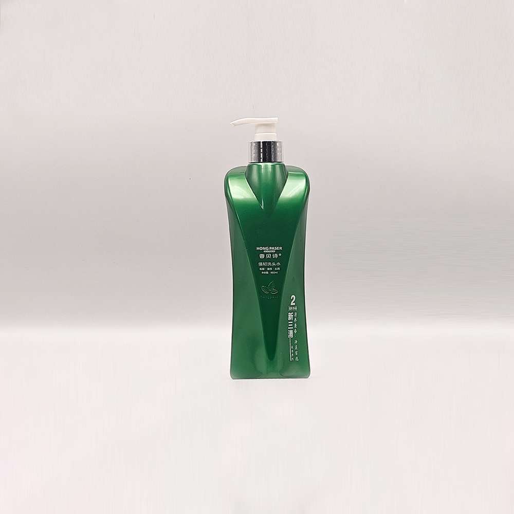 Metallic Twisted‑Curve Pump Bottles | Eye‑Catching Custom Hair‑Care Packaging - Image 4