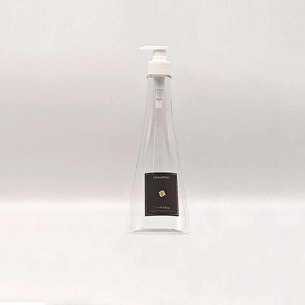 Clear Conical‑Tapered Pump Bottles | Minimalist Modern Personal‑Care Packaging - Image 4