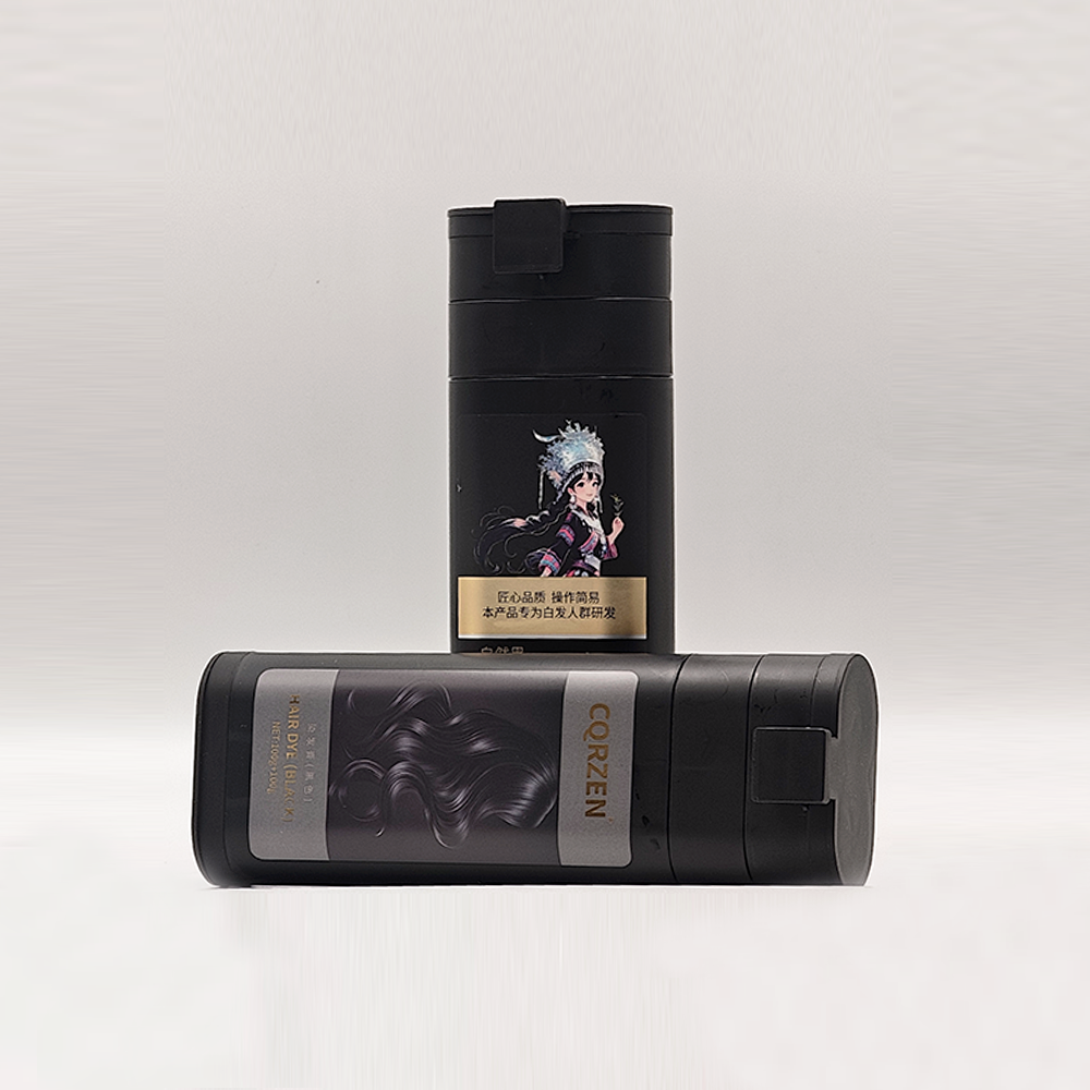 Matte Black Flat Rectangular HDPE Bottle with Flip‑Top Cap | Customizable Personal‑Care Packaging - الصورة 2