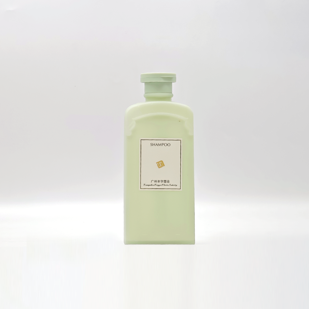 Vintage Style Matte Pastel Green Flat Square Bottle, Screw‑Cap Plastic Container for Shampoo Conditioner Body Wash - Imagem 4