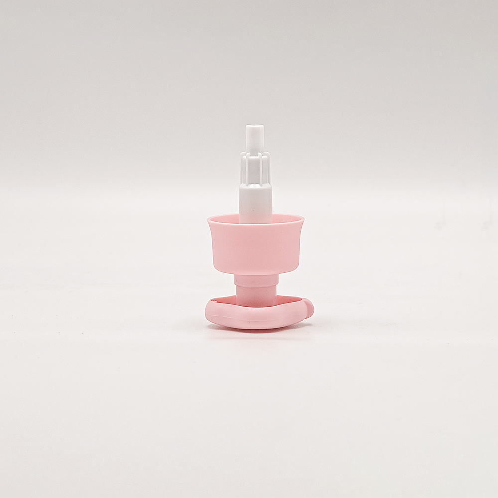 Fashion Pink Flip‑Lock Cosmetic Lotion Pump, Press‑Type Dispenser for Daily Skincare Containers - Image 3