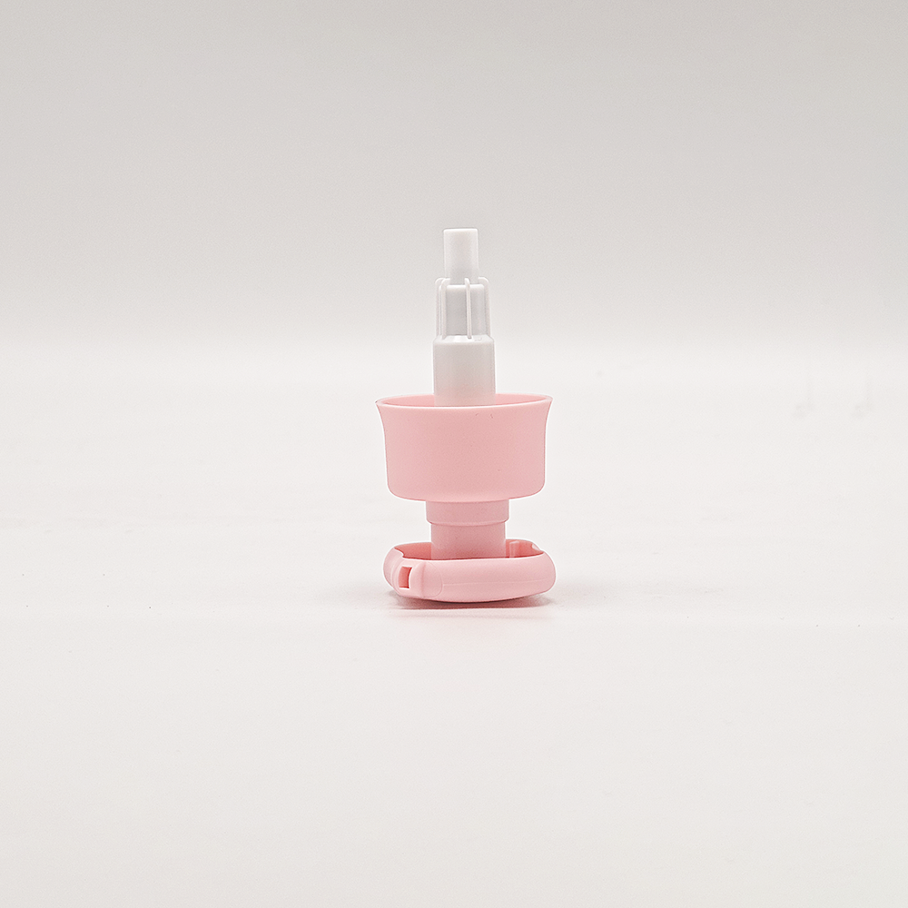 Fashion Pink Flip‑Lock Cosmetic Lotion Pump, Press‑Type Dispenser for Daily Skincare Containers - Image 4